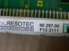 Resotec 90-297.00 Plc Circuit Board Card Module F13-2111