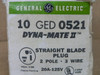 General Electric Ge Ged-0521 Dyna-Mate Ii Straight Blade Plug 20A 125V