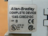Allen Bradley 104S-C09d210c Guardmaster Safety Contactor  (110V-120V)