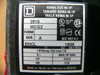 Square D 2510-Mcg2 Manual Motor Starter Push Button
