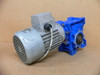 Motovario Ts71b4 230/400 V Ac Electric Motor W/ Nmrv-P 063 Gear Reducer