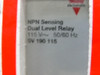 Electromatic Sv 190 115 Npn Sensing Dual Level Relay