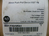 Allen Bradley 800T-Fxq10ra1 Red Illuminated Push / Pull Button