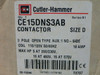 Cutler-Hammer Ce15dns3ab Contactor 3 Pole 18 Amp 110/120V 50/60Hz