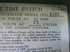 General Electric Ge 3T27 Time Switch 230V Ac 35 Amp 60 Cycles (Gej-805C)