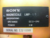 Sony Magnescale Lmp-19 Digital Position Readout 5W 12-24V Dc