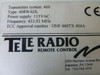 Tele Radio 460 Remote Control Transmitter System Type 408Wadl 433 92 Mhz