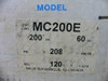 Marcus Transformer Mc200e Control Transformer 200Va 208V To 120V 60Hz
