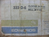 Edwards 333 D 6 Fire Alarm Industrial Signal Bell 24V Dc