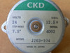Ckd Model J263 104 Stepper Motor 24V Dc