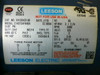Leeson 3Hp 3 Phase Electric Motor 575V 3490 Rpm Frame 145T