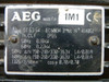 Aeg St63s4 3 Phase Electric Motor 1325 1590 Rpm