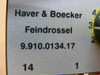 Haver And Boecker 9 910 0134 17 Pressure Switch
