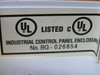Bg 026854 Industrial Control Panel Enclosure