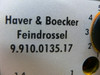 Haver Boecker 9 910 0135 17 Pressure Switch