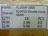 A114721 Gear For Double Clutch Systems