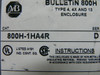 Allen Bradley Bulletin 800H-1Ha4r Heavy Duty Push Button Station