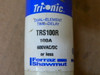 Gould Trs100r Shawmut Tri-Onic 100 Amp 600 Vac Time Delay Fuse
