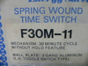 Intermatic F30m-11 Spring Wound Time Switch