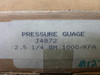 Marsh J4872 Pressure Gauge 1/4"Npt 1000Psi