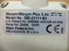 Mahr Federal Inc Dei-22111-E2 Maxum Plus 3.4V Indicator Mahr Federal Inc Dei-22111-E2 Maxum Plus 3.4V Indicator