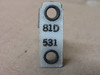 General Electric 81D531 Overload Relay Thermal Heater Element
