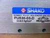 Shako Pu530-03-D Solenoid Directional Valve Dc24v