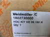 Weidmüller 1802730000 Connector Hdc Kit He 06.100 M