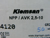 Klemsan Npp /Avk 2.5-10 Terminal End Plate (Lot Of 19)