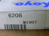 Koyo 6208 Deep Groove Ball Bearings 40X80x18mm
