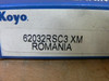 Koyo 62032Rsc3 Xm Precision Ball Bearing Deep Groove Bearing