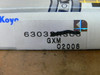 Koyo 6303Rsc3 Deep Groove Ball Bearing Sealed C3 Clearance 17X47x14mm