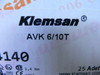 Klemsan Avk 6/10T Screw Type 6/10 Mm² Grounding Terminal Block (Lot Of 6)