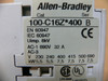 Allen Bradley 100-C16zj400 Series B Contactor 600Vac 30A 24Vdc Coil