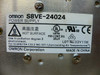 Omron S8ve24024 Power Supply 24V 10Amp Out 100-240 Vac In