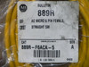 Allen Bradley 889R-F6aca-5 Qd Cord Set Ac Micro 6 Pin Female Straight 5M New