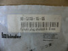 Binder 99-5118-15-05 (Factory Sealed) Female Plug Shielded 4-6Mm