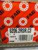 F.A.G 6206.2Rsr.C3 Bearing 30Mm Id 62Mm Od 16Mm Ht