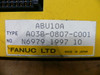 Fanuc Abu10a I/O Base Unit A03b-0807-C001 Plc 10 Slot