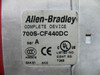 Allen Bradley 700S-Cf440dc Ser A 120V-Ac 25A Safety Control Relay