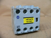 Allen-Bradley 100-Fa31 Auxiliary Contact Block, 3No/1Nc, 10A@600V Allen-Bradley 100-Fa31 Auxiliary Contact Block, 3No/1Nc, 10A@600V