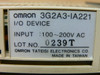 Omron - 3G2a3ia221 Industrial Control System 3G2a3-Ia221 I/O Device