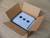 Allen Bradley 800H-3Hz4y 800H3hz4y Push Button Enclosure Fiberglass 3 Holes