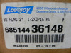 Lovejoy 685144, 36148, M233100 8S Flange 2" 1/2 X 3/16 Kw
