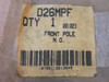 New Cutler Hammer D26mpf02 Normally Closed Front Relay Pole