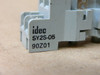 Idec Sy2s05 Sy2s-05 Relay Socket 8 Pin 2 Pole Din Rail Mount 300 V 7A Sy Series
