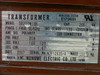 Nunome Electric Co, Ltd Sb200w18k 208V Pri 120V Sec Control Transformer