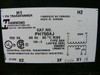 Hammond Ph750aj Control Open Transformer 750Va 60Hz Pri 600V Sec 120V Supply