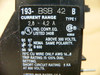 Allen-Bradley Overload Relay 193-Bsb 42 Series B
