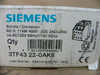 Siemens 3Tf43 22-0Ak6 Contactor 22Amp 3Pole Ac Operation 110/120Vac 50/60Hz